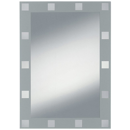 Siebdruckspiegel »Domino«, rechteckig, BxH: 50 x 70 cm