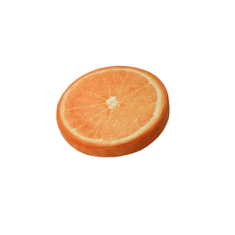 Sitzkissen »Sitzkissen Frucht«, Sitzkissen, orange, Obst, BxL: 38 x 38 cm
