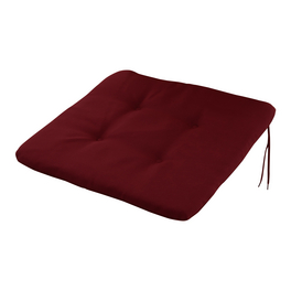 Sitzkissen »Sitzkissen«, Sitzkissen, rot, Uni, BxL: 45 x 45 cm