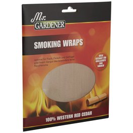 Smoking Wraps, Western Red Cedar-Holz, 6 Stk. Smoking Wraps, Western Red Cedar-Holz, 6 Stk.