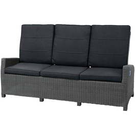 Sofa, BxHxT: 210 x 110 x 84 cm, Polyrattan