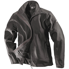 Softshell-Jacke, Polyester | Elastan, Schwarz, M