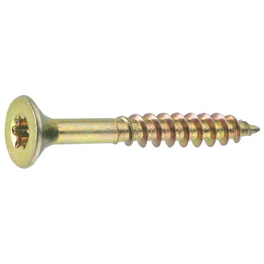 Spanplattenschraube, 4 mm, Stahl, 100 Stück Spanplattenschraube, 4 mm, Stahl, 100 Stück
