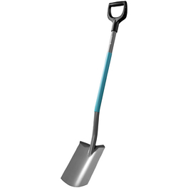 Spaten, Arbeitsbreite: 19 cm, Stahl, für Umgraben, Ausheben, Auflockern und Umsetzen von Erdreich