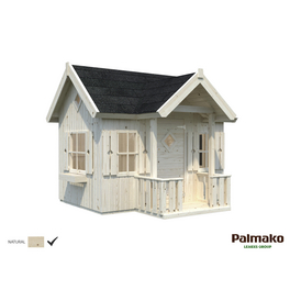 Spielhaus, 243x266cm, natur