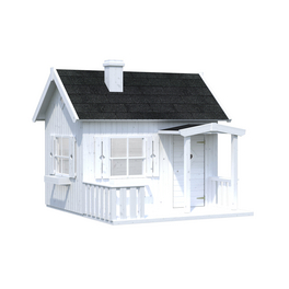 Spielhaus »Otto«, BxT: 233 x 157 cm (Außenmaße), Wandstärke: 16 mm, Weiß