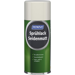 Sprühlack seidenmatt, reinweiss RAL 9010