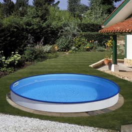 Stahlwand-Pool »BERRY«, weiß, ØxH: 300 x 120 cm Stahlwand-Pool »BERRY«, weiß, ØxH: 300 x 120 cm