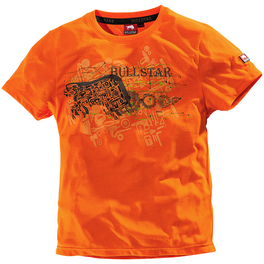 T-Shirt, orange, Polyester, Gr. 170/176