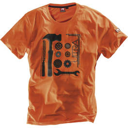 T-Shirt, orange, Polyester, Gr. M