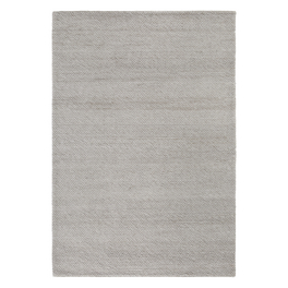 Teppich »Brave«, BxL: 70 x 140 cm, silberfarben/grau