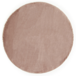 Teppich »Novara«, BxL: 120 x 120 cm, rosa