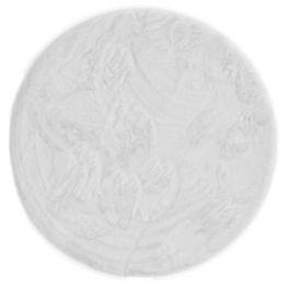 Teppich »Novara«, BxL: 80 x 80 cm, weiß
