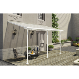 Terrassendach »Sierra«, Breite: 448 cm, Dach: Polycarbonat (PC), weiß Terrassendach »Sierra«, Breite: 448 cm, Dach: Polycarbonat (PC), weiß