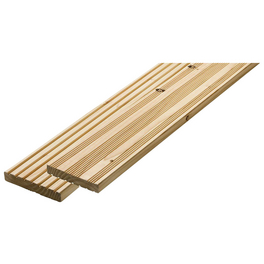 Terrassendiele »Lärchenholz«, Breite: 13,8 cm, Stärke: 2,4 cm, 1 Stk. Terrassendiele »Lärchenholz«, Breite: 13,8 cm, Stärke: 2,4 cm, 1 Stk.