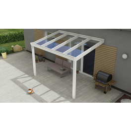 Terrassenüberdachung »Expert«, BxT: 300 x 200 cm, grau / RAL9007 Terrassenüberdachung »Expert«, BxT: 300 x 200 cm, grau / RAL9007