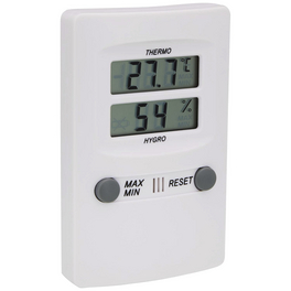 Thermo-Hygrometer digital Kunststoff 7 x 11 x 2 cm
