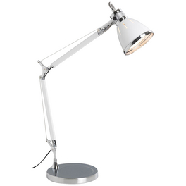 Brilliant Lampe Timmi LED Tischleuchte Transparent – 2W, 100 Lumen, 3000K, Mit Schalter & Flexiblen Arm