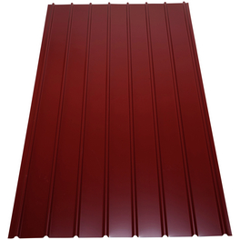 Trapezblech, BxL: 910 x 2000 mm, Stahl, terrakottafarben