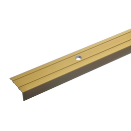 Treppenwinkelprofil »«, goldfarben, eloxiert