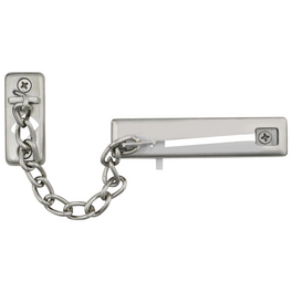 Türzusatzsicherung, Metall, silberfarben Türzusatzsicherung, Metall, silberfarben