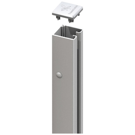 U-Klemm-Profil, BxHxT: 4 x 105 x 4 cm, für Serien System Glas und System Board U-Klemm-Profil, BxHxT: 4 x 105 x 4 cm, für Serien System Glas und System Board