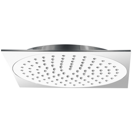 Überkopfbrause »STYLE«, weiss|chromfarben, eckig, Höhe: 71 mm Überkopfbrause »STYLE«, weiss|chromfarben, eckig, Höhe: 71 mm
