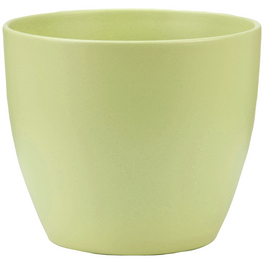 Übertopf, Breite: 13 cm, grün, Keramik Übertopf, Breite: 13 cm, grün, Keramik
