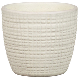 Übertopf »CORTEZA«, ØxH: 7 x 6,4 cm, creme/grün/grau/beige Übertopf »CORTEZA«, ØxH: 7 x 6,4 cm, creme/grün/grau/beige