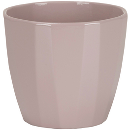 Übertopf »ELEGANCE«, Breite: 12 cm, rosé, Keramik