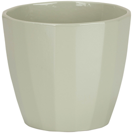 Übertopf »ELEGANCE«, Breite: 9,8 cm, grün, Keramik Übertopf »ELEGANCE«, Breite: 9,8 cm, grün, Keramik