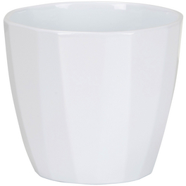 Übertopf »ELEGANCE«, Breite: 9,8 cm, weiß, Keramik Übertopf »ELEGANCE«, Breite: 9,8 cm, weiß, Keramik