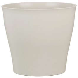 Übertopf »PURE«, Breite: 12,5 cm, beige, Kunststoff Übertopf »PURE«, Breite: 12,5 cm, beige, Kunststoff