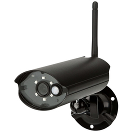Überwachungskamera, schwarz, Betriebsart: Netz