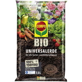 Universalerde »COMPO BIO«, für Garten- und Balkonpflanzen, torffrei