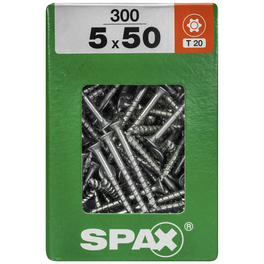 Universalschraube, 5 mm, Stahl, 300 Stk., TRX 5x50 XXL Universalschraube, 5 mm, Stahl, 300 Stk., TRX 5x50 XXL