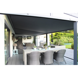 Unterglasmarkise »Trend 200«, BxT: 150x400 cm, grau