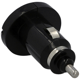 USB-Ladestecker, geeignet für Fahrzeuge, Kunststoff, schwarz