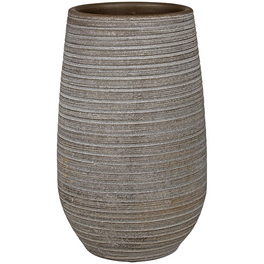 Vase »Lisboa«, Höhe: 25 cm, dunkelgrau, Keramik