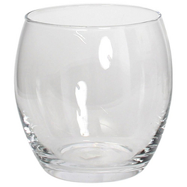 Vase »Vince«, transparent, Glas