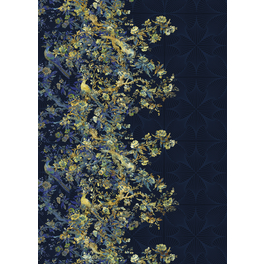 Vliestapete »Nocturne«, Breite 200 cm, seidenmatt