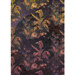 Vliestapete »Orient Violet«, Breite 200 cm, seidenmatt