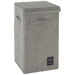 Wäschesammler, 63 l, Polyester, grau