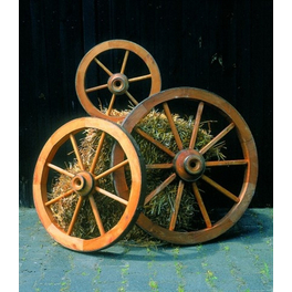 Wagenrad, BxH: 50 x 14 cm, Kiefernholz, honig Wagenrad, BxH: 50 x 14 cm, Kiefernholz, honig