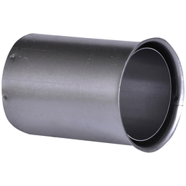 Wandfutter, Ø: 8 cm, Stärke: 1,2 mm, Stahl