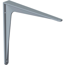 Wandkonsole »HERCULES«, Aluminium, aluminiumfarben
