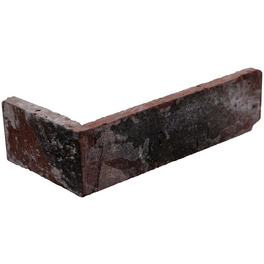 Wandverblender, Vintage New-York, Weiß | Rot | Schwarz, 24 x 7,1 x 1,5 cm, kurze Seite 11,5 cm