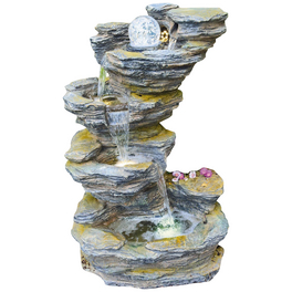 Wasserfall »Fudong«, natur, inkl. Pumpe, Polyresin Wasserfall »Fudong«, natur, inkl. Pumpe, Polyresin