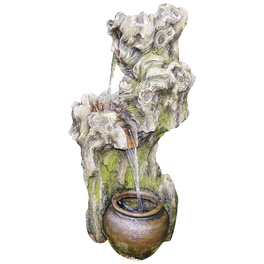 Wasserspiel, grau, inkl. Pumpe, Polystone Wasserspiel, grau, inkl. Pumpe, Polystone