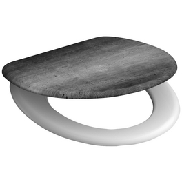 WC-Sitz »Industrial Grey«, Duroplast, oval, mit Softclose-Funktion